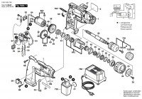 Bosch 0 601 930 763 GSB 9,6 VES Batt-Oper Drill 9.6 V / GB Spare Parts GSB9,6VES